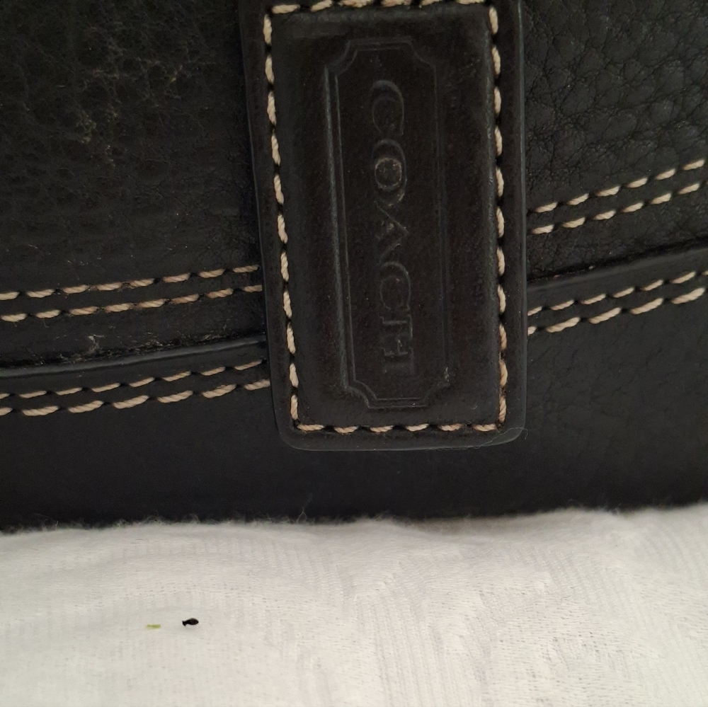 Coach Hamilton Satchel Bag Black - Picture 2 of 10